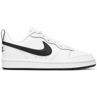 Nike Kinder Schuh Court Borough Low 2 white/black (GS)