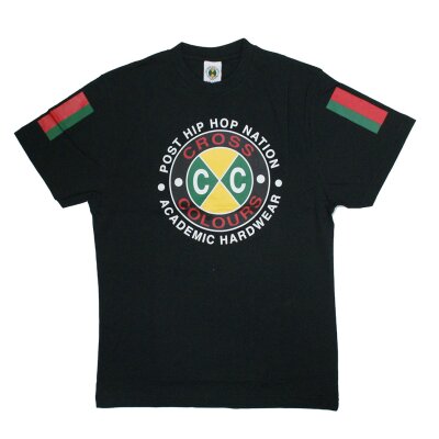 Cross Colours T-Shirt Academic Hardwear black XXL