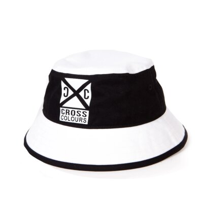 Cross Colours Bucket Hat black/white L/XL