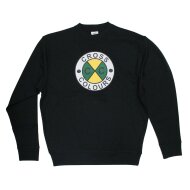 Cross Colours Sweater Circle Logo black S