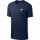Nike Herren T-Shirt Embroidered Little Logo midnight navy/white XL