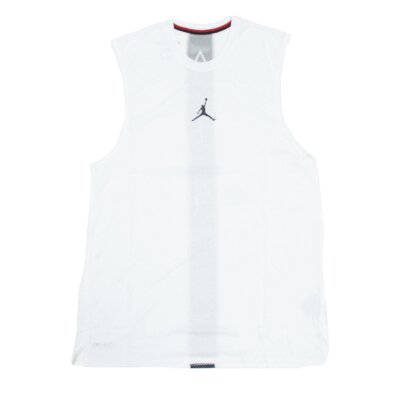 Nike Jordan Herren Trainings Top white/black