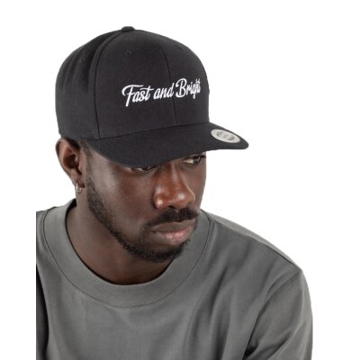 Fast and Bright Snapback Cap Fast and Bright schwarz