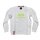Alpha Industries Herren Sweater Basic Logo white/neon green