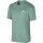 Nike Herren T-Shirt Embroidered Little Logo silver pine / white