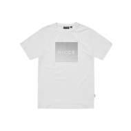 Nicce Herren T-Shirt Rhombus white