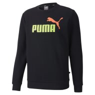 PUMA Essentials 2  Color Crew Sweat FL Big Logo puma black