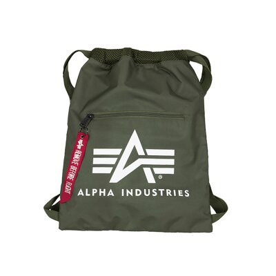 Alpha Industries Alpha Gym Bag Turnbeutel sage green