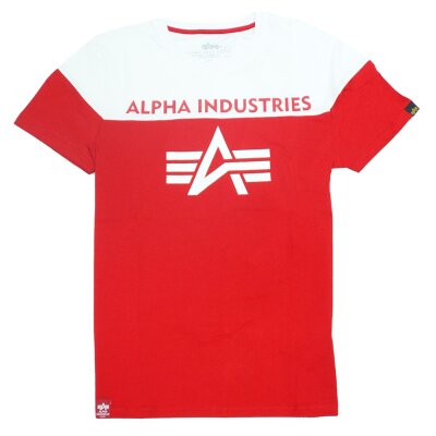 Alpha Industries Herren T-Shirt CB speed red