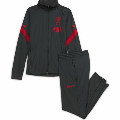 Nike Liverpool FC Kinder Trainingsanzug anthracite/gym red