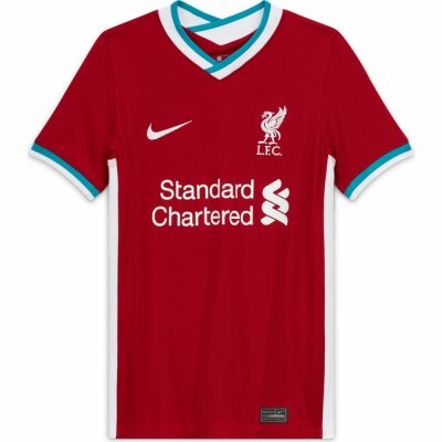 Nike Liverpool FC Kinder Heimtrikot 2020/21 gym red/white XL-164