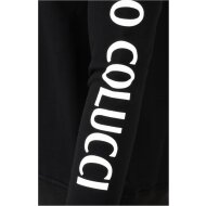 Carlo Colucci Herren Sweatshirt Sleeveprint schwarz XL