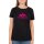 Alpha Industries Damen New Basic T-Shirt Neon Print black/neon pink
