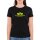 Alpha Industries Damen New Basic T-Shirt Neon Print black/neon yellow