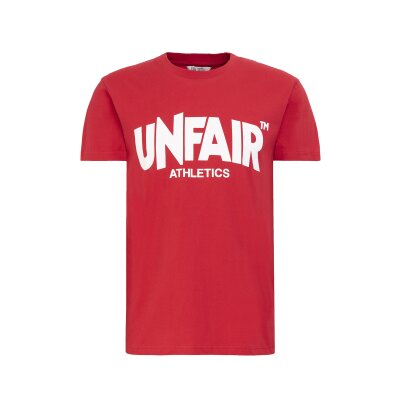 Unfair Athletics Herren T-Shirt Unfair Classic Label red