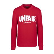 Unfair Athletics Herren Crewneck Unfair Classic Label red
