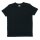 Carlo Colucci Herren T-Shirt mit Block Print schwarz