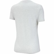 Nike Damen Sportswear Essential T-Shirt birch heather/black