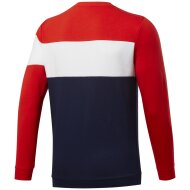 Reebok Herren Colour Block Crewneck Sweater red/white/blue
