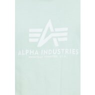 Alpha Industries Herren T-Shirt Basic Logo mint XS