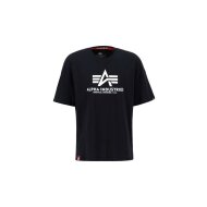 Alpha Industries Herren T-Shirt Basic OS Heavy black