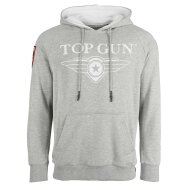 Top Gun Herren Hoodie TG-603 grey melange