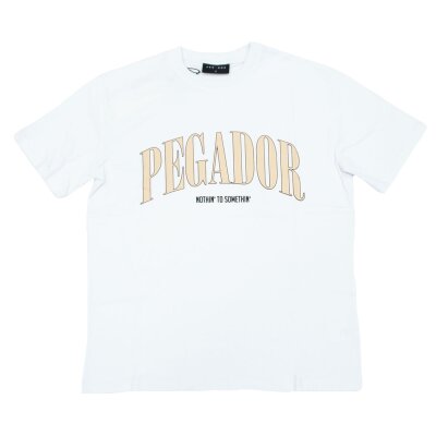 Pegador Herren Oversized T-Shirt Cali white beige L