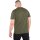 Alpha Industries Herren T-Shirt Basic Logo dark green 3XL