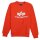 Alpha Industries Herren Sweater Basic Logo atomic red