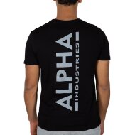 Alpha Industries Herren T-Shirt Backprint Reflective...
