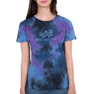 Alpha Industries Damen Basic T-Shirt Batik Wmn galaxy batik