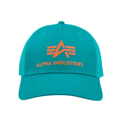 Alpha Industries Basic Trucker Cap blue lagoon