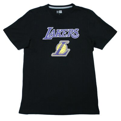 New Era Herren T-Shirt Los Angeles Lakers Logo black