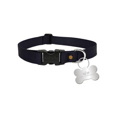 Alpha Industries Basic Dog-Tag Collar Hundehalsband black
