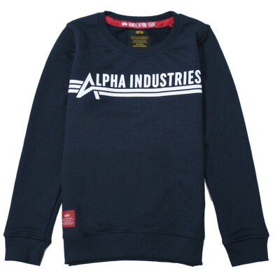 Alpha Industries Kinder Sweater Alpha Industries rep.blue 16 | 176 EU