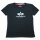 Alpha Industries Damen New Basic T-Shirt Reflective Print black