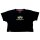 Alpha Industries Damen Basic T-Shirt COS Foil Print black/yellow gold L