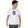 Alpha Industries Herren T-Shirt Reflective Label Rainbow Reflective white