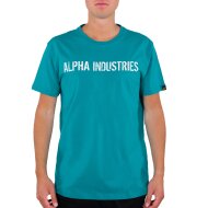 Alpha Industries Herren T-Shirt RBF Moto blue lagoon