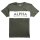 Alpha Industries Herren T-Shirt Alpha Inlay dark olive/white XL