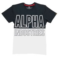Alpha Industries Herren T-Shirt Block rep.blue