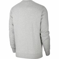 Nike Herren Sweater Sportswear Club Fleece dk grey heather/white