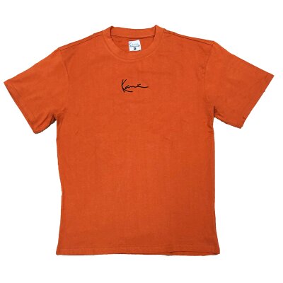 Karl Kani Herren T-Shirt Small Signature dark orange