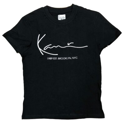Karl Kani Damen T-Shirt Signature BRK black