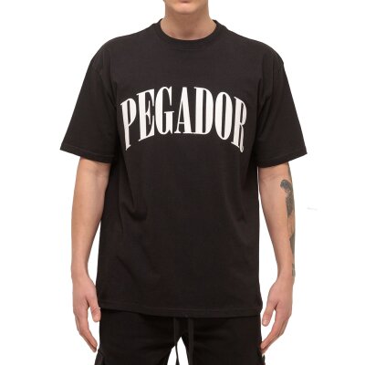 Pegador Herren Oversized T-Shirt Cali black coconut milk S