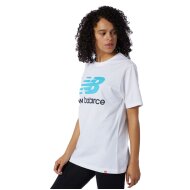 New Balance Essentials Stacked Logo T-Shirt virtual sky