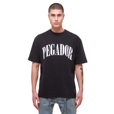 Pegador Herren Cali Oversized T-Shirt washed black
