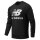 New Balance Herren Sweater Essentials Stacked Logo black XL