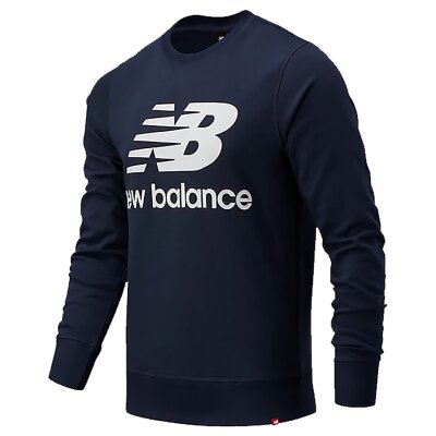 New Balance Herren Sweater Essentials Stacked Logo eclipse S