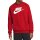 Nike Sportswear Fleece Sweater university red/white